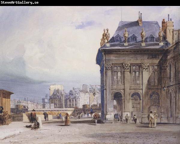 Thomas Shotter Boys L lle de la Cite seen from the Institut,Paris (mk47)